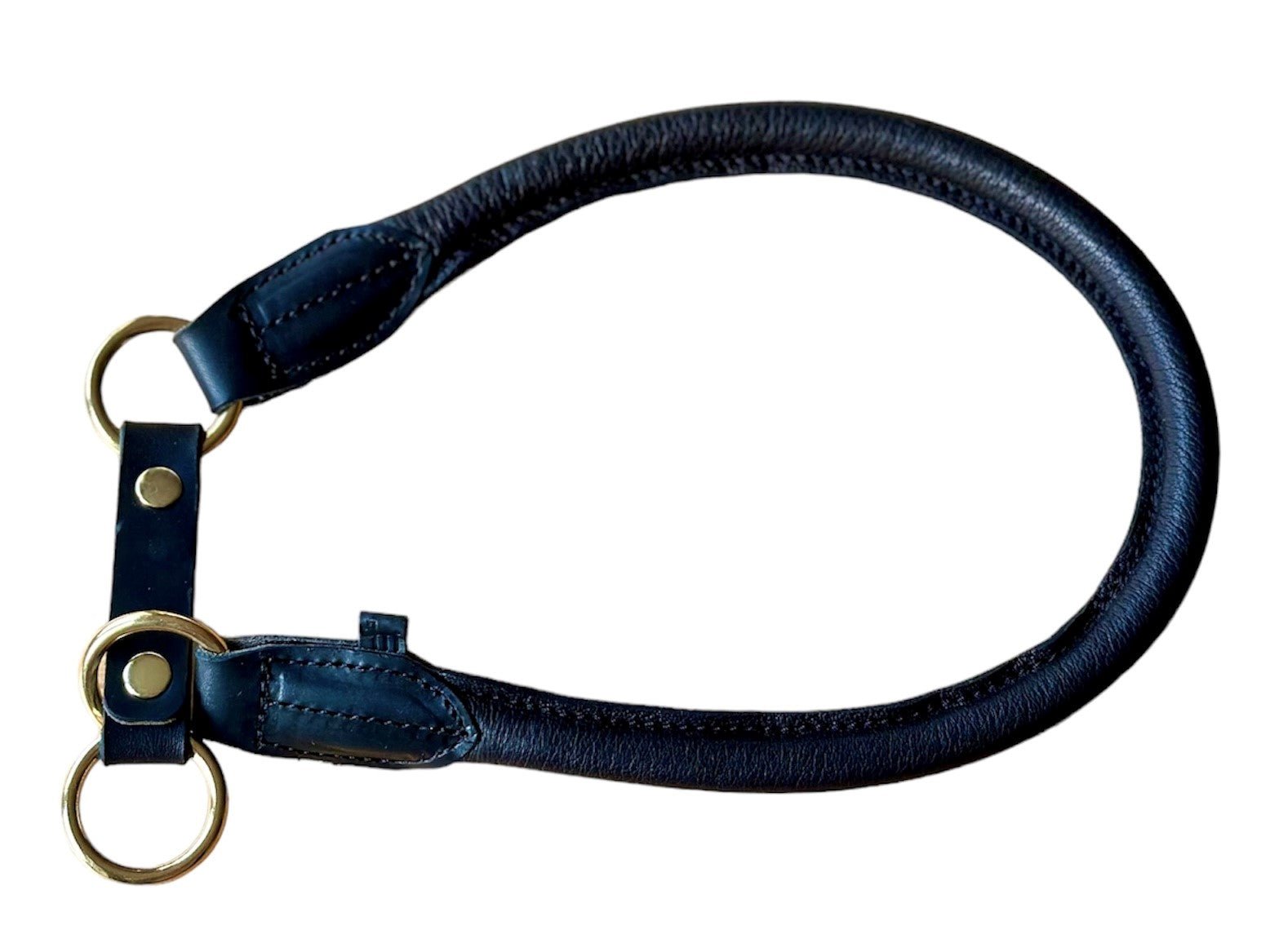 Hirschlederhalsband rund - ammi® for Dogs