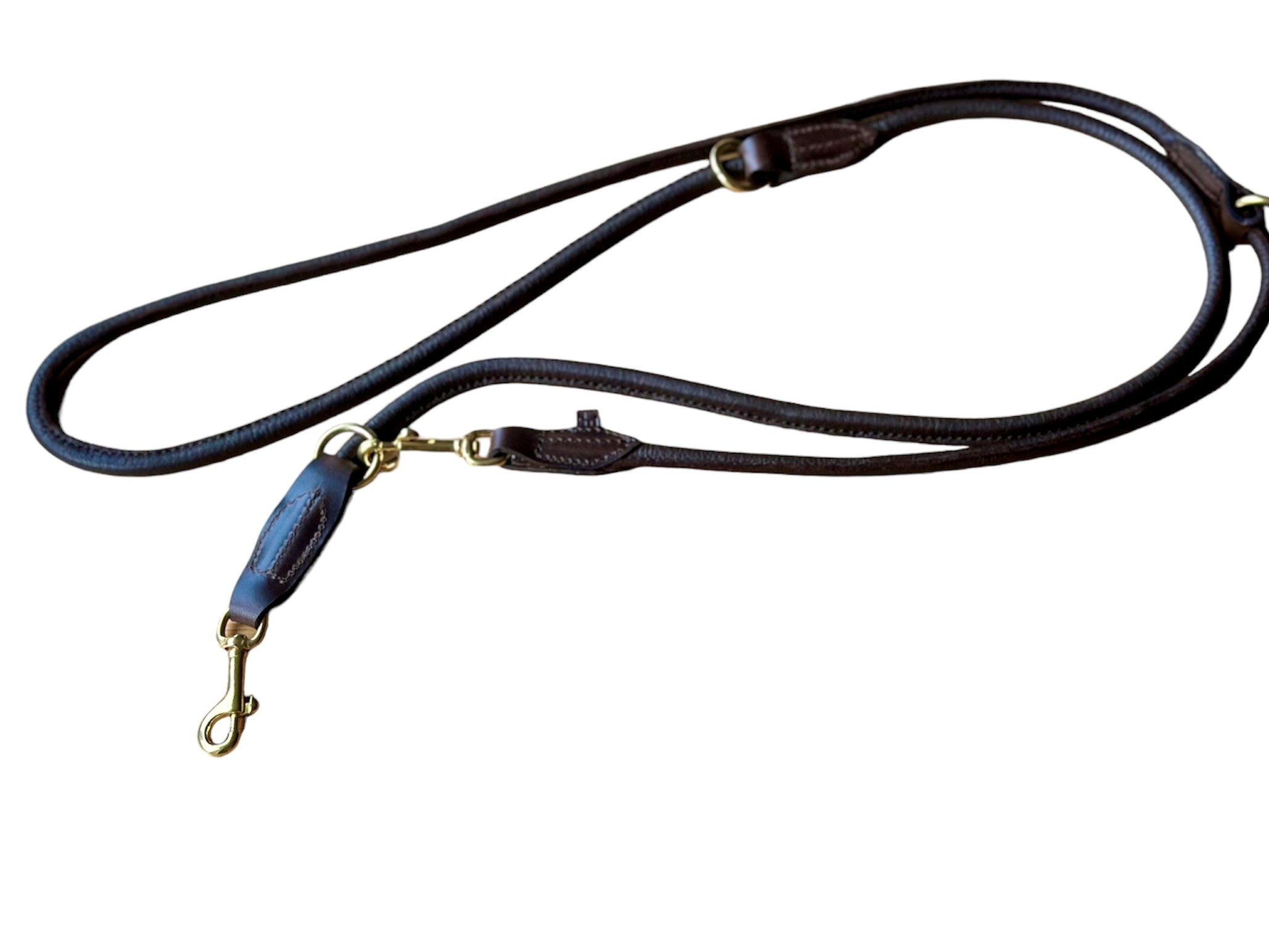 Hirschlederleine verstellbar - ammi® for Dogs