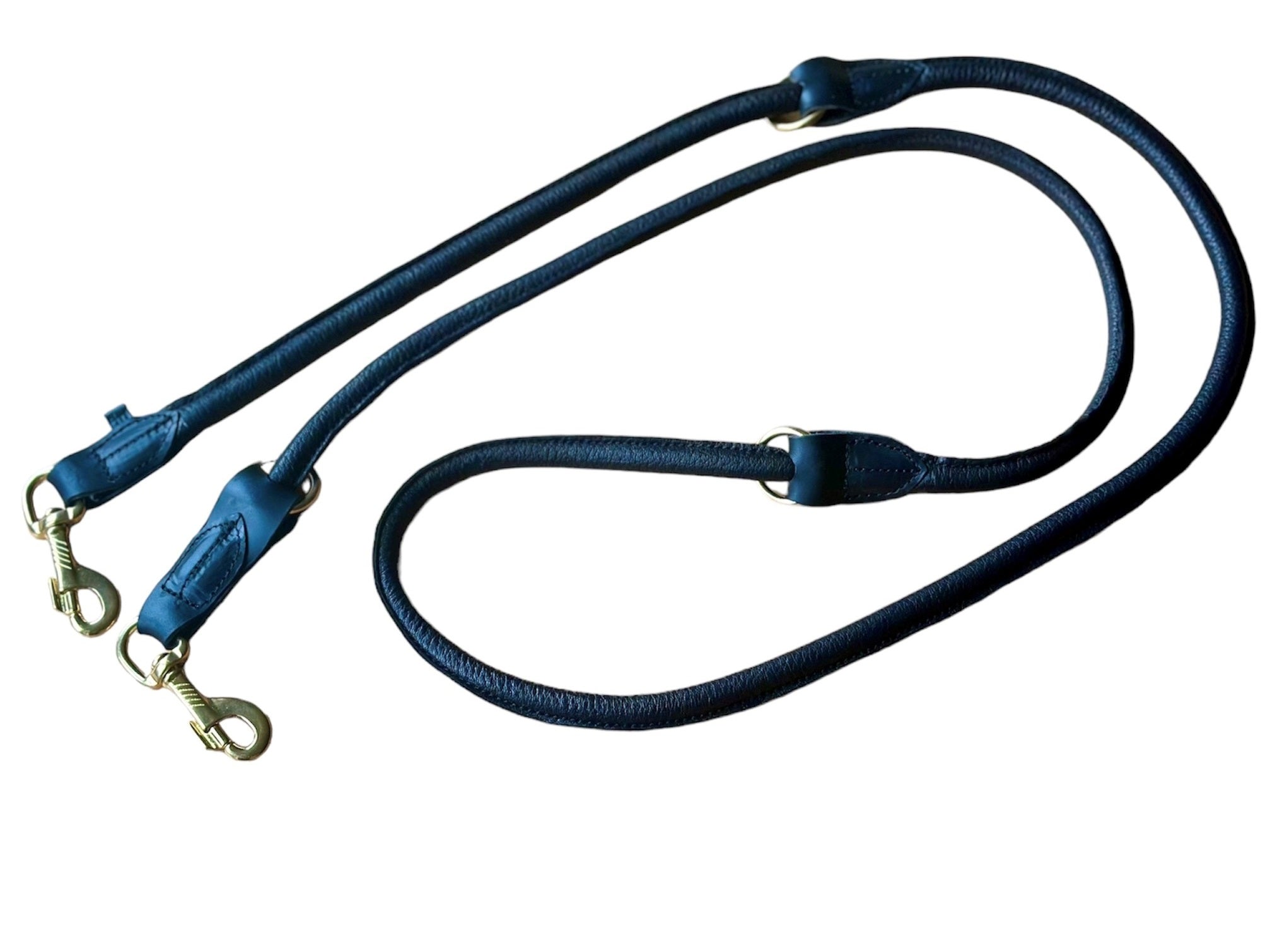 Hirschlederleine verstellbar - ammi® for Dogs