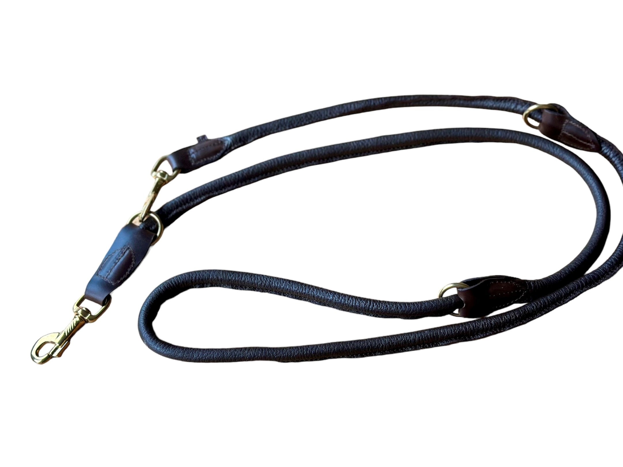 Hirschlederleine verstellbar - ammi® for Dogs